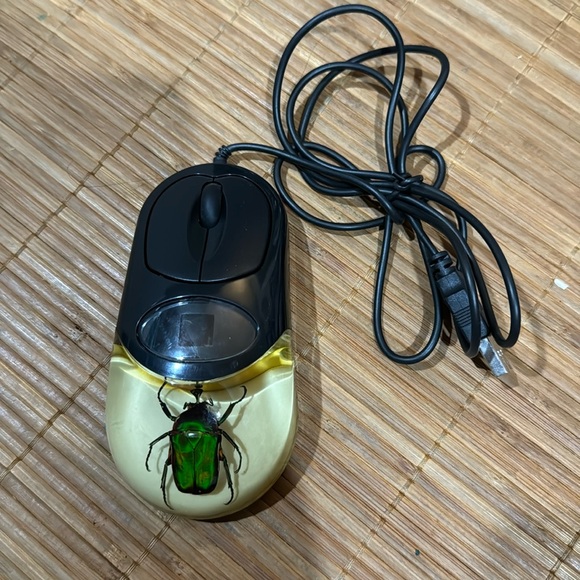 Green Bug Optical Mouse - Picture 2 of 4